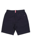 Tommy Hilfiger - Bermuda Con Logo In Jersey MW0MW34401 DW5 BLU da uomo