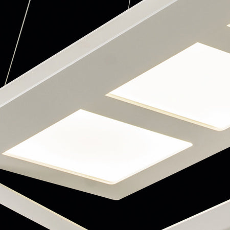 Lampadario moderno Illuminando SKY SPSKYRESL LED GX53 metallo sospensione biemissione