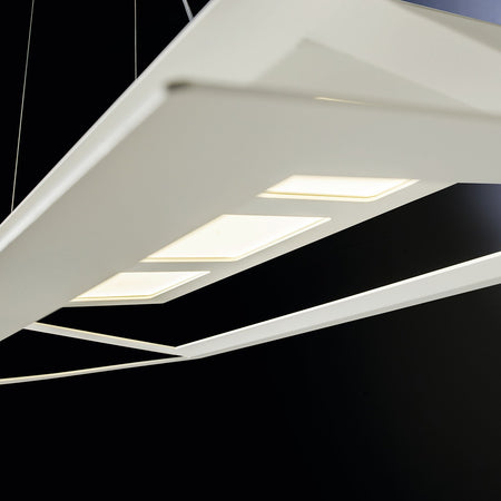 Lampadario moderno Illuminando SKY SPSKYRESL LED GX53 metallo sospensione biemissione