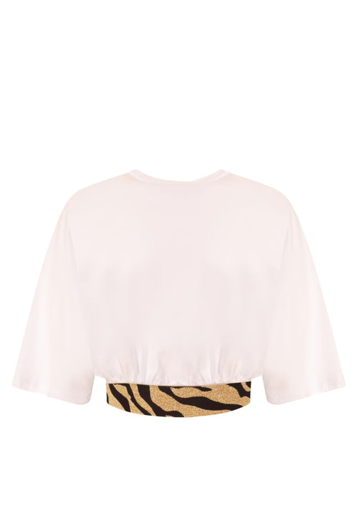 JUST CAVALLI T-Shirt Donna Just Cavalli 74PBHG02CJ300-G03 Bianco da donna