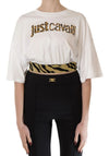 JUST CAVALLI T-Shirt Donna Just Cavalli 74PBHG02CJ300-G03 Bianco da donna