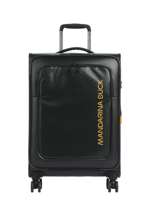 MANDARINA DUCK ECO COATED TROLLEY MEDIUM EXP Donna mandarina duck p10osv03-651 Nero da donna