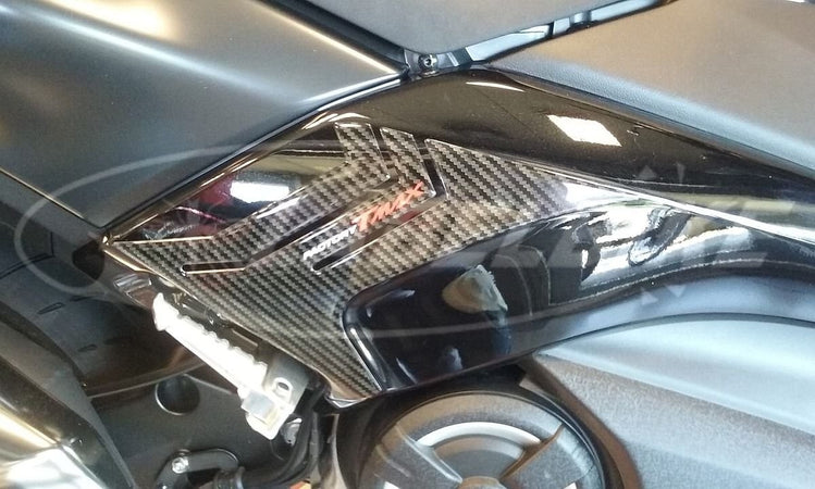 2 ADESIVI in GEL protezioni PIEDI PASSEGGERO compatibili x YAMAHA TMAX 530 2017-2020