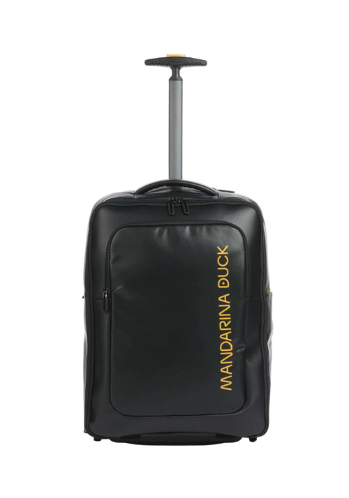 MANDARINA DUCK ECO COATED TROLLEY BACKPACK Donna mandarina duck p10osv06-651 Nero da donna