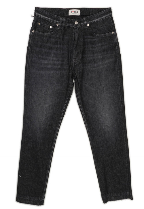 CYCLE Cycle - 5 Tasche Lucky Carrot Denim Nero 341P534/L331/47 da uomo