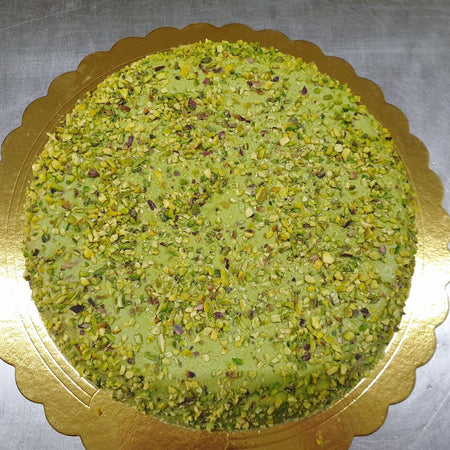 Torta dessert artigianale al Pistacchio di Bronte e crema pasticcera