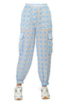 Semi-Couture Semi Couture - Pantalone - 431792 - Fantasia Azzurro da donna