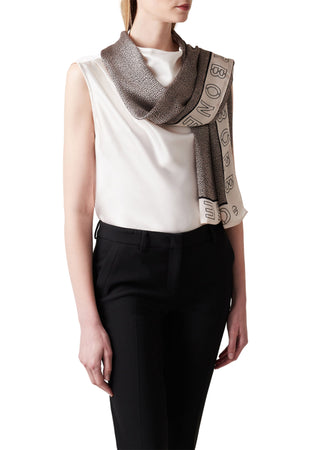 Borbonese Sciarpa 65X180 Donna borbonese 6dp045te3-z81 Multicolore da donna