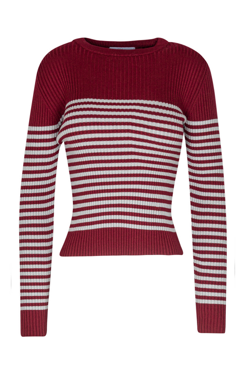 SO ALLURE So Allure - Maglia - 441913 - Bordeaux/Grigio da donna