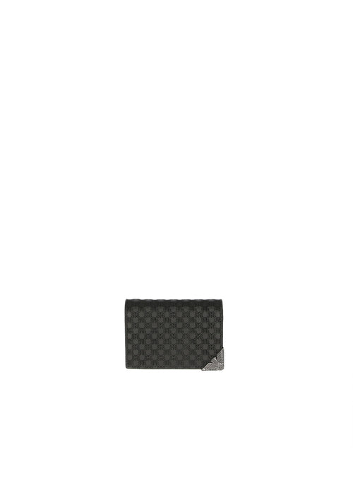 EMPORIO ARMANI Man Leather Wallet Uomo emporio armani Y4R576YQ82X-80001 Nero da uomo