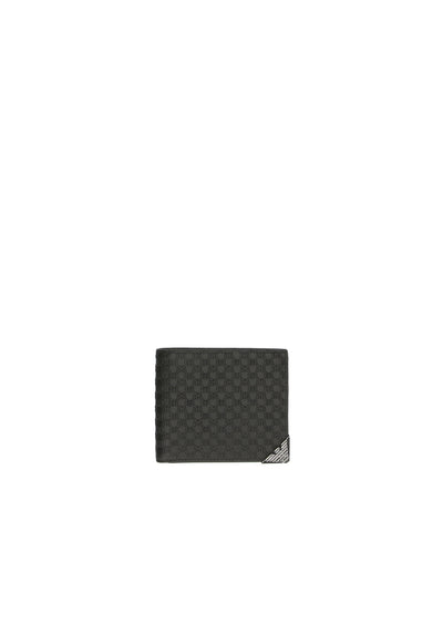EMPORIO ARMANI Man Leather Wallet Uomo emporio armani Y4R167YQ82X-80001 Nero da uomo