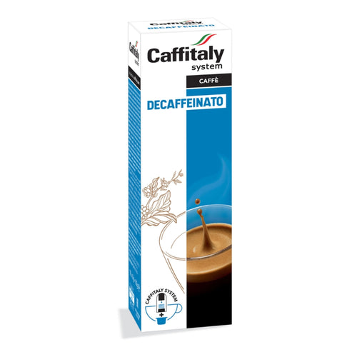 Caffè Decaffeinato, 10 Capsule Originali per Caffitaly System