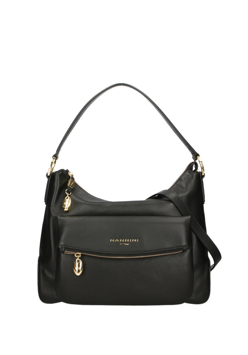 NANNINI FIRENZE Borsa Pelle Linea Jamie Donna nannini firenze 18209E-NERO Nero da donna