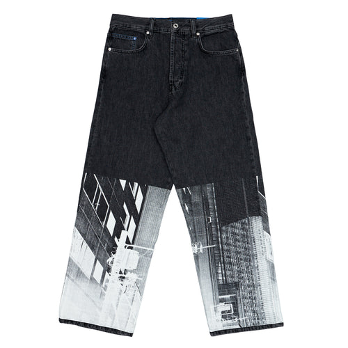 KARL LAGERFELD Jeans Uomo Karl Lagerfeld Baggy Print Denim da uomo