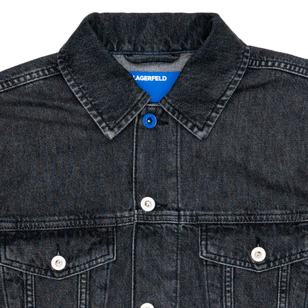KARL LAGERFELD Jacket Uomo Karl Lagerfeld Relaxed Print Denim da uomo