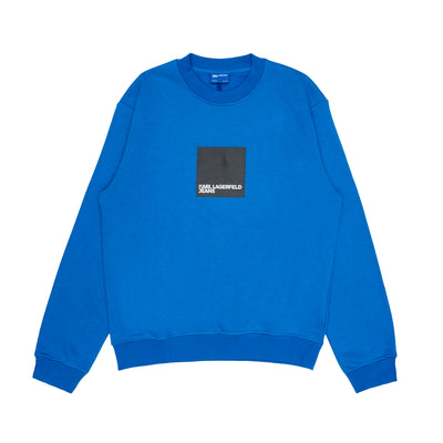 KARL LAGERFELD Felpa Uomo Karl Lagerfeld Regular Logo Sweat Royal da uomo