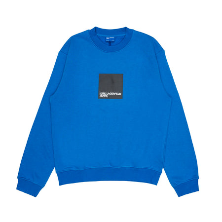 KARL LAGERFELD Felpa Uomo Karl Lagerfeld Regular Logo Sweat Royal da uomo