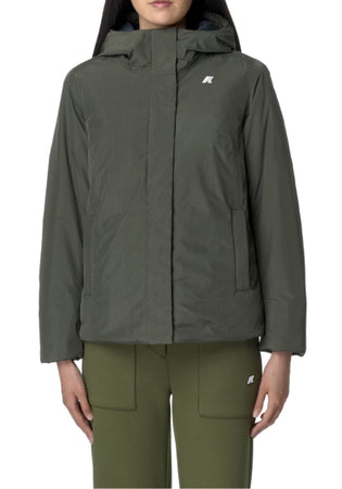 K-Way LIL SOFT TOUCH MARMOTTA Donna k-way k71324w-al7 Verde da donna