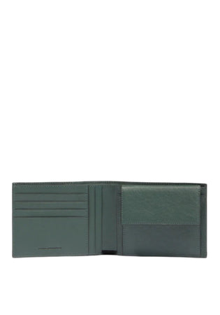 PIQUADRO Portafoglio Uomo piquadro PU257B3R-VEVE Verde da uomo