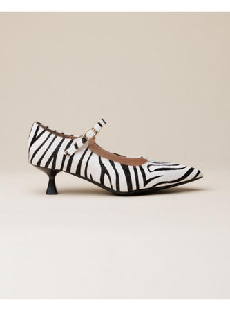 FRANCESCO MILANO Decollete Donna f05-02m_zebrato Pelle da donna