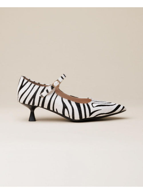 FRANCESCO MILANO Decollete Donna f05-02m_zebrato Pelle da donna
