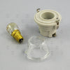 Kit Portalampada con Lampadina E14, 15W, 300°C