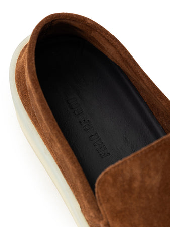 FEAR OF GOD Loafer in Suede Marrone Fear of God da uomo
