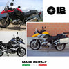 ADESIVI GEL 3D LATERALI compatibili per MOTO BMW R1200 GS 2004-2007 CARBON LOOK