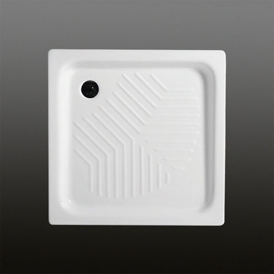 Piatto Doccia Ceramica Quadrato colore bianco H10cm