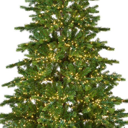 Albero di natale "Galloway" in PE Effetto Real Touch di Altissima qualità con LED