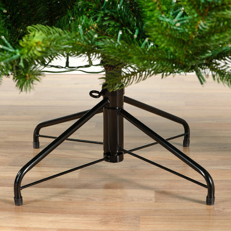 Albero di natale "Galloway" in PE Effetto Real Touch di Altissima qualità con LED