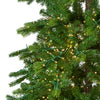 Albero di natale Galloway in PE Effetto Real Touch di Altissima qualità con LED