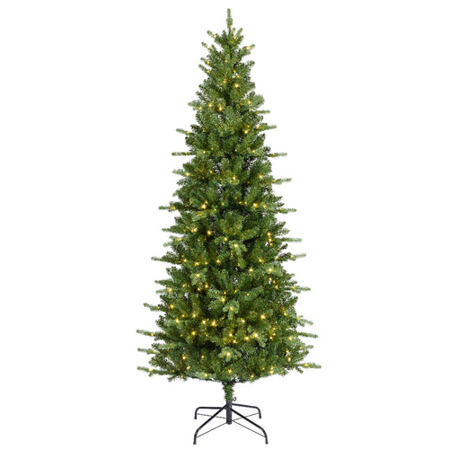 Albero di natale Killington con Micro Led  in PE Effetto Real Touch + PVC Altissima qualità