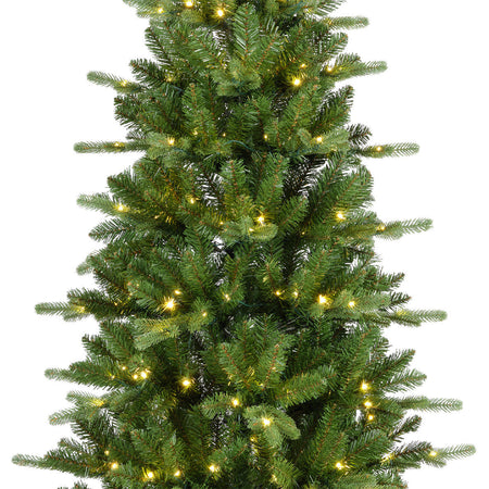 Albero di natale "Killington" con Micro Led  in PE Effetto Real Touch + PVC Altissima qualità