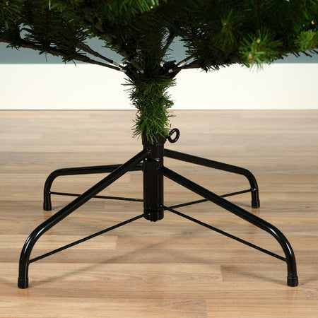 Albero di natale "Killington" con Micro Led  in PE Effetto Real Touch + PVC Altissima qualità