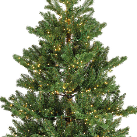Albero di natale "Alba" con Led  in PE Effetto Real Touch + PVC Altissima qualità