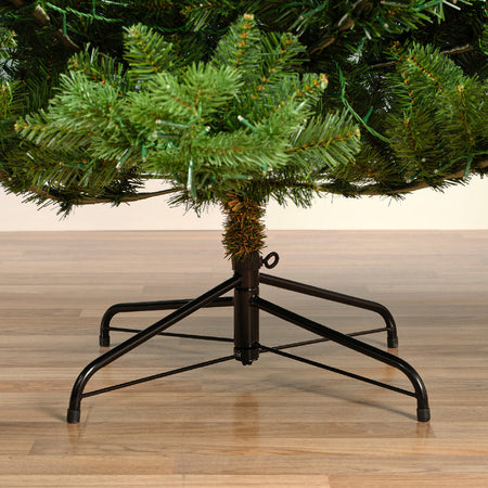 Albero di natale "Alba" con Led  in PE Effetto Real Touch + PVC Altissima qualità