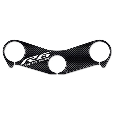 ADESIVO 3D compatibile per MOTO YAMAHA R6 PROTEZIONE PIASTRA FORCELLA 2017-2020
