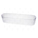 Balconcino Bottiglie Trasparente 473x135x104mm per Frigorifero Indesit Hotpoint