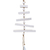 Pendaglio Albero in legno h 50 cm, pallina per Albero di Natale addobbi natalizi