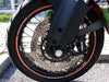 STRISCE ADESIVE compatibili per MOTO KTM 1090-1190-1290 ADVENTURE CERCHI 17' 19'