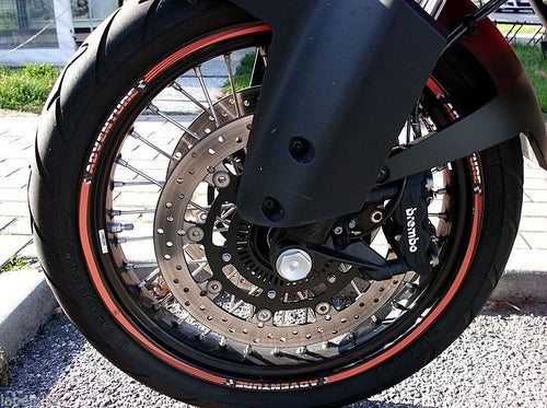 STRISCE ADESIVE compatibili per MOTO KTM 1090-1190-1290 ADVENTURE CERCHI 17' 19'
