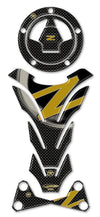 KIT ADESIVI IN GEL 3D Z750 Z1000 compatibile per MOTO KAWASAKI Z 750-1000 ORO