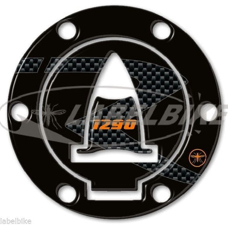 ADESIVO TAPPO SERBATOIO in RESINA 3D compatibile per MOTO KTM 1290 SUPER DUKE R