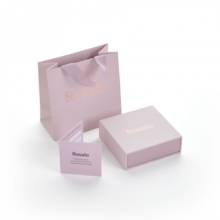 ROSATO Orecchini in argento Donna Bianca RZBI78 da donna