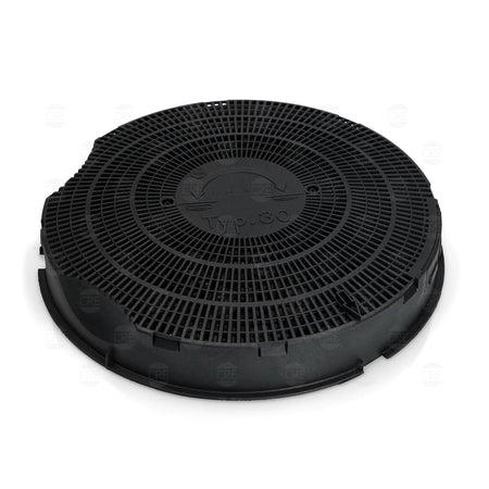 Filtro Carbone Attivo 240x45mm Circolare per Cappa Aspirante