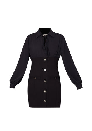LIUJO 3.0 Abito Punto Mila Donna Liujo WF4384J9189-22222 Nero da donna