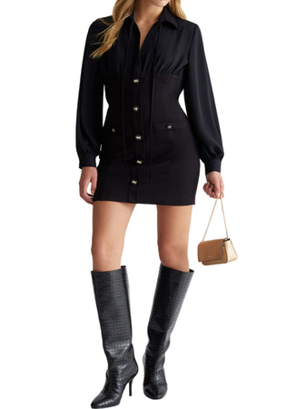 LIUJO 3.0 Abito Punto Mila Donna Liujo WF4384J9189-22222 Nero da donna