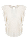 MAGLIA IN PIZZO CON RUCHES