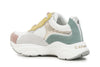 SNEAKERS IN PELLE SCAMOSCIATA MULTICOLOR